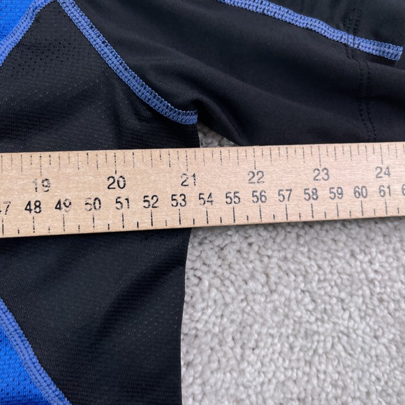 Nike Pro Combat Shirt Mens XL Blue Fitted Short Sleeve Performance Dri Fit - Picture 11 of 13